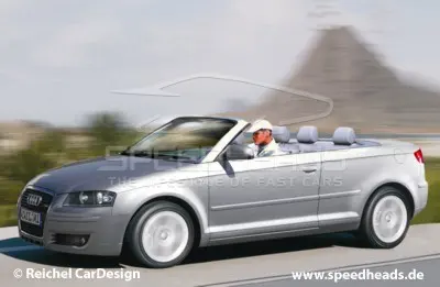 Audi A3 Cabrio – historischer Entwurf
