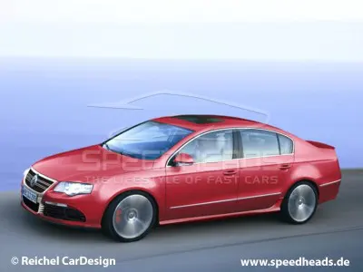 VW Passat R36 – historischer Entwurf